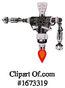 Robot Clipart #1673319 by Leo Blanchette