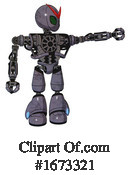 Robot Clipart #1673321 by Leo Blanchette