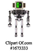 Robot Clipart #1673333 by Leo Blanchette