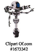 Robot Clipart #1673342 by Leo Blanchette