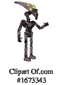 Robot Clipart #1673343 by Leo Blanchette