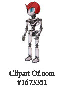 Robot Clipart #1673351 by Leo Blanchette