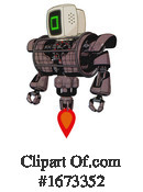 Robot Clipart #1673352 by Leo Blanchette