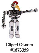Robot Clipart #1673359 by Leo Blanchette