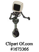 Robot Clipart #1673366 by Leo Blanchette