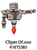 Robot Clipart #1673380 by Leo Blanchette