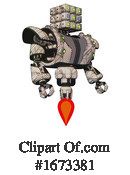 Robot Clipart #1673381 by Leo Blanchette