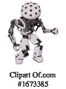 Robot Clipart #1673385 by Leo Blanchette
