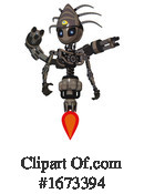 Robot Clipart #1673394 by Leo Blanchette