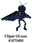 Robot Clipart #1673400 by Leo Blanchette