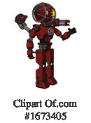 Robot Clipart #1673405 by Leo Blanchette