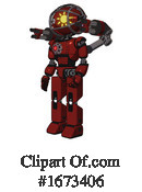 Robot Clipart #1673406 by Leo Blanchette