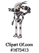 Robot Clipart #1673413 by Leo Blanchette