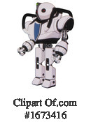 Robot Clipart #1673416 by Leo Blanchette