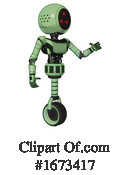 Robot Clipart #1673417 by Leo Blanchette