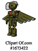 Robot Clipart #1673422 by Leo Blanchette