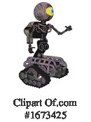 Robot Clipart #1673425 by Leo Blanchette