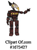 Robot Clipart #1673427 by Leo Blanchette