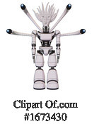 Robot Clipart #1673430 by Leo Blanchette