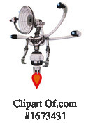 Robot Clipart #1673431 by Leo Blanchette