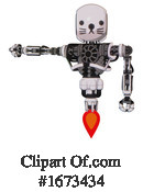 Robot Clipart #1673434 by Leo Blanchette