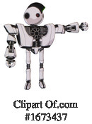 Robot Clipart #1673437 by Leo Blanchette
