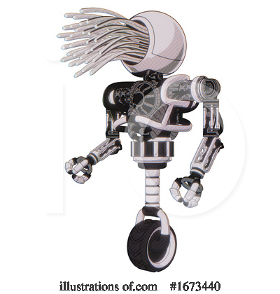 Royalty-Free (RF) Robot Clipart Illustration by Leo Blanchette - Stock Sample #1673440