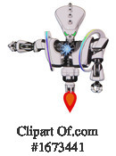 Robot Clipart #1673441 by Leo Blanchette