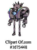 Robot Clipart #1673448 by Leo Blanchette