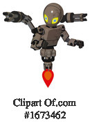 Robot Clipart #1673462 by Leo Blanchette