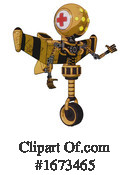 Robot Clipart #1673465 by Leo Blanchette