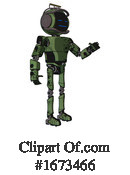Robot Clipart #1673466 by Leo Blanchette