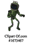 Robot Clipart #1673467 by Leo Blanchette