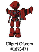 Robot Clipart #1673471 by Leo Blanchette
