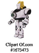 Robot Clipart #1673473 by Leo Blanchette