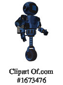 Robot Clipart #1673476 by Leo Blanchette