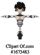 Robot Clipart #1673483 by Leo Blanchette