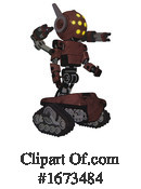 Robot Clipart #1673484 by Leo Blanchette