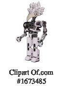 Robot Clipart #1673485 by Leo Blanchette