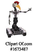 Robot Clipart #1673487 by Leo Blanchette
