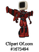 Robot Clipart #1673494 by Leo Blanchette