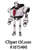 Robot Clipart #1673496 by Leo Blanchette