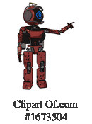 Robot Clipart #1673504 by Leo Blanchette