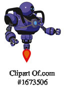 Robot Clipart #1673506 by Leo Blanchette
