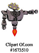 Robot Clipart #1673510 by Leo Blanchette