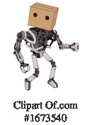 Robot Clipart #1673540 by Leo Blanchette
