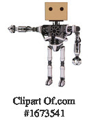 Robot Clipart #1673541 by Leo Blanchette