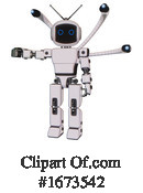 Robot Clipart #1673542 by Leo Blanchette