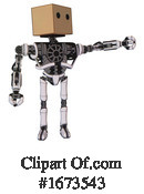 Robot Clipart #1673543 by Leo Blanchette