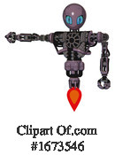 Robot Clipart #1673546 by Leo Blanchette